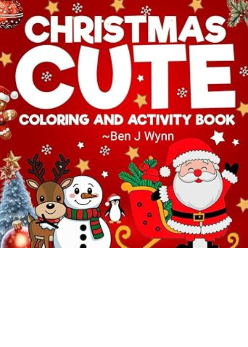 Cute Christmas Coloring Activity Book