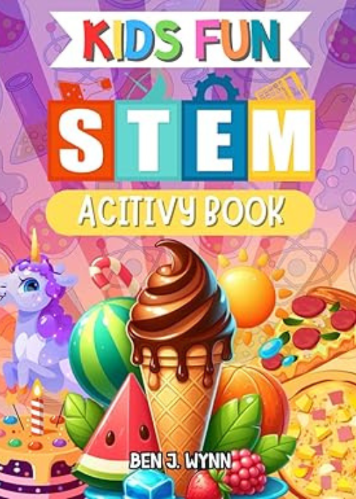 Kids Stem Activity Book: Ice Cream Party Style